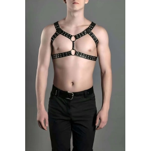 Erkek Fantazi Giyim, Deri Erkek Göğüs Kemeri, Şık Deri Aksesuar - APFTM103