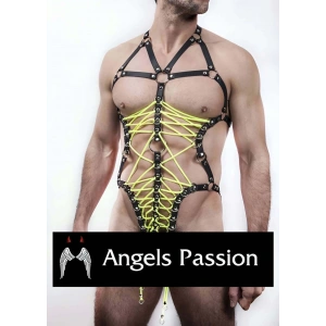 Erkek Fantazi İç Giyim Lastik Harness - APFTM62