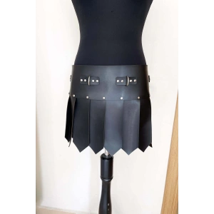 Erkek Gladyatör Deri Etek - APFTM88