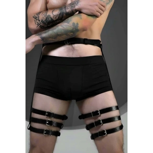 Erkek Jartiyer Harness, Seksi Erkek Fantezi Giyim - APFTM170