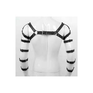 Erkek Kol ve Omuz Harness, Seksi Erkek Fantezi Deri Giyim - APFTM166