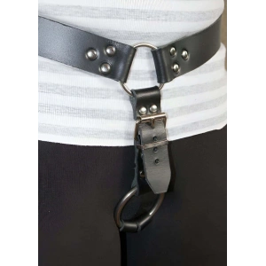 Erkek Özel Bölge Deri Harness - APFTM25
