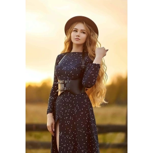 Göğüs Altı Detaylı Şık Elbise Kemeri - APFT612