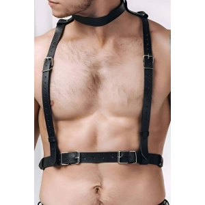 Gömlek Üzeri Erkek Aksesuar, T-Shirt Üzeri Deri Erkek Aksesuar - APFTM147