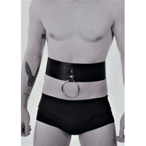 Halka Detaylı Seksi Erkek Göbek Harness - APFTM36