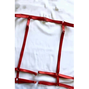 Lastikli Seksi Jartiyer Harness - APFT44