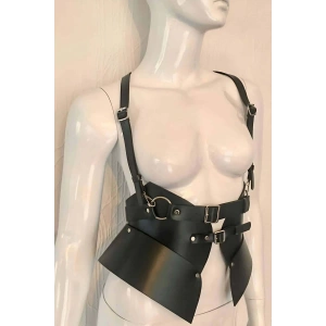 Omuz Askılı Önden Bağlanan Ayarlanabilir Şık Kadın Deri Kemer - APFT616