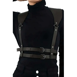 Omuzdan Askılı Ayarlanabilir Şık Deri Kemer - APFT966