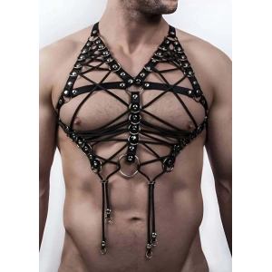 Seksi Erkek İç Giyim Lastik Harness - APFTM70