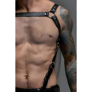 Şık Erkek Göğüs Kemer, Gömlek Üzeri Erkek Kemer, Fantezi Erkek Deri Giyim - APFTM155