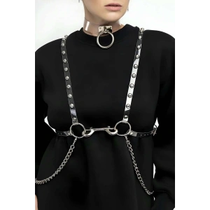 Şık - Şeffaf Kemer ve Choker Takım - APFT826