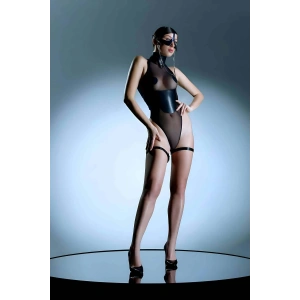 Zincirli Maske Detaylı Şık Korse Kemer, Şık Deri Kemer - APFT1136