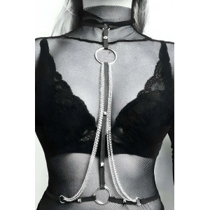 Zincirli Şık Choker - APFT426