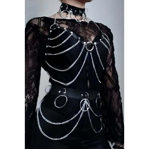 Zincirli Tasma, Sütyen ve Kemer Takım - APFT454