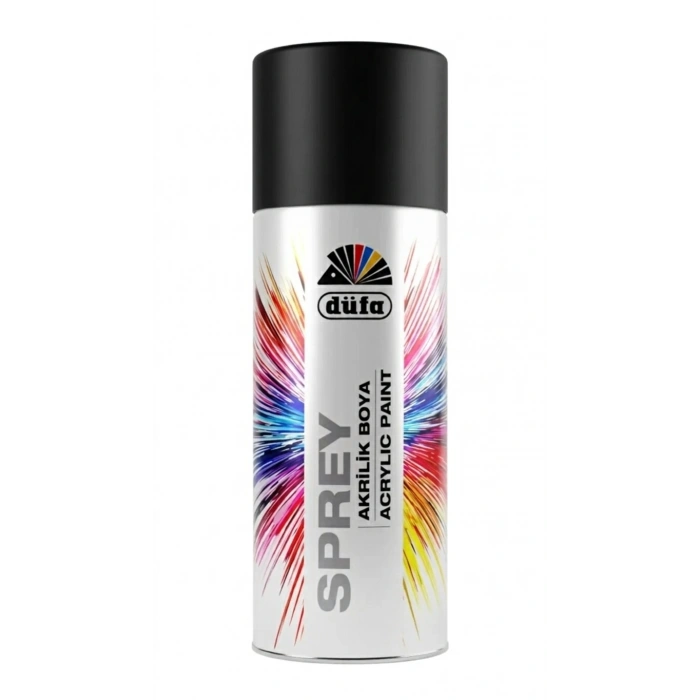 Düfa Sprey Boya Mat Siyah 400 Ml