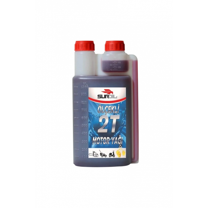 Suroil 2T Ölçekli 2 Zamanlı Motor Yağı 1 Lt