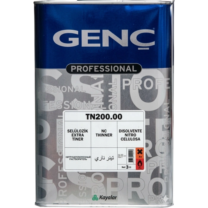 Genç Selülozik Tiner 3000 Ml