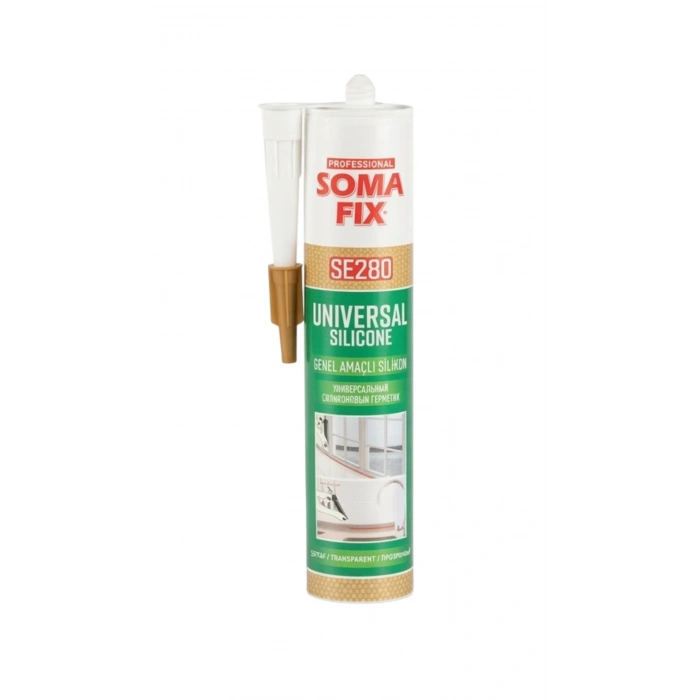 Somafix Genel Amaçlı Şeffaf Silikon 280 Gr