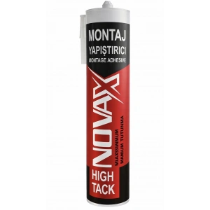 Novax Montaj Yapıştırıcı Silikon 290 Ml