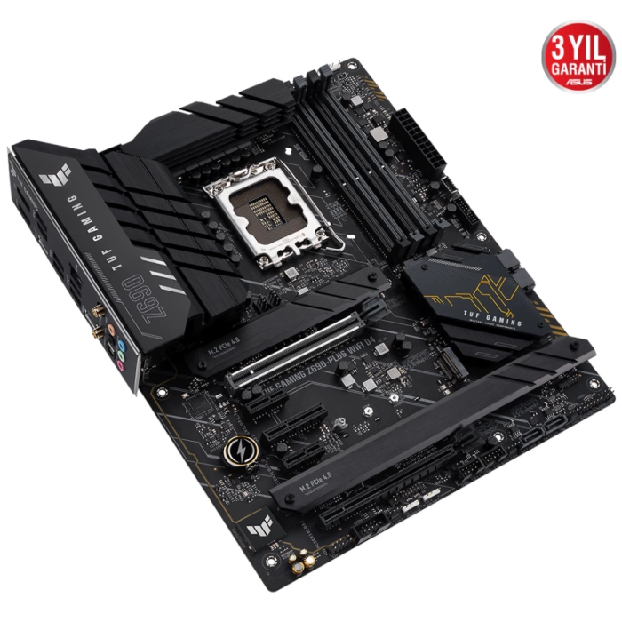 ASUS TUF GAMING Z690-PLUS WIFI D4 5333Mhz(OC) HDMI DP M.2 ATX 1700p