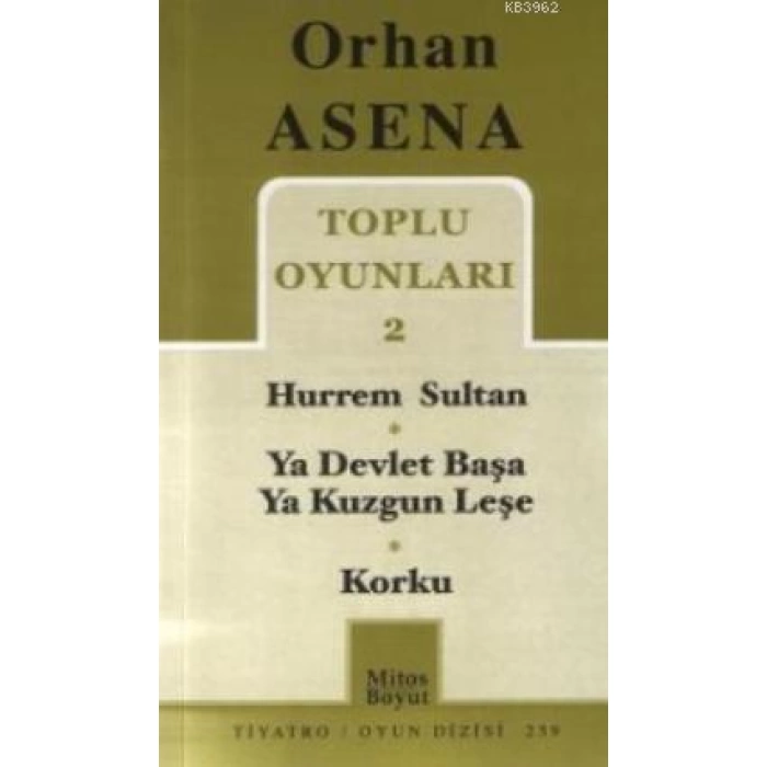 Toplu Oyunları 2; Hurrem Sultan - Ya Devlet Başa Ya Kuzgun Leşe - Korku