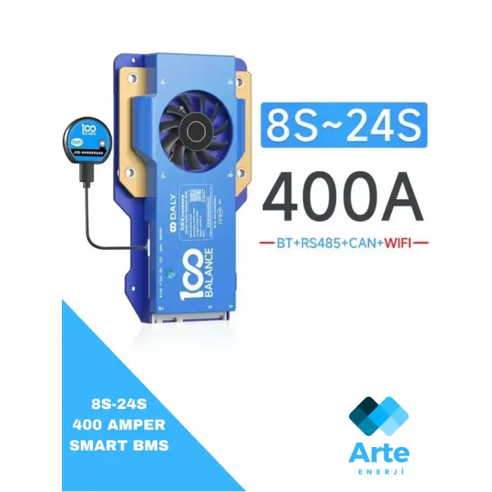 100 Balance Bms 8-24s 400a Smart Bluetooth + WİFİ