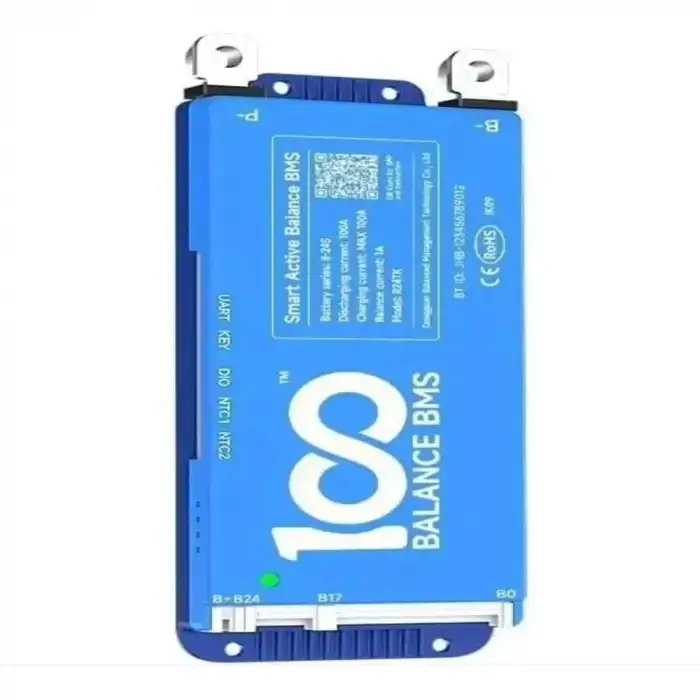 100 Balance BMS 8S-24S 100A Smart Bluetooth – 1A Aktif Balanslı, Li-ion, LiFePO4 ve LTO BMS
