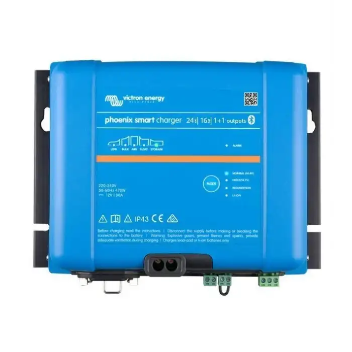 Victron Enerji Phoenix Smart IP43 Şarj Cihazı 24/16A (1+1)