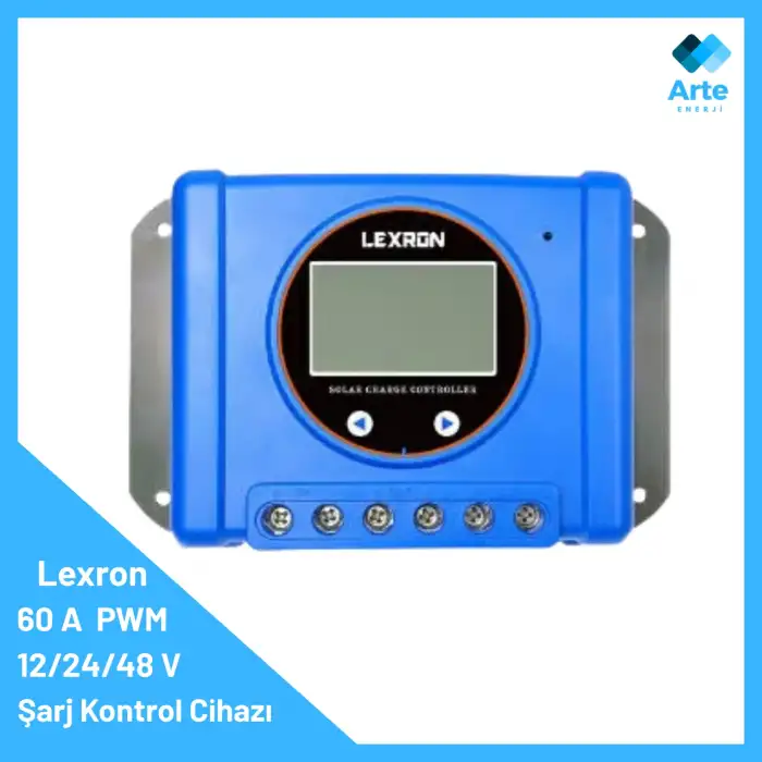 Lexron 60 A PWM Şarj Kontrol Cihazı