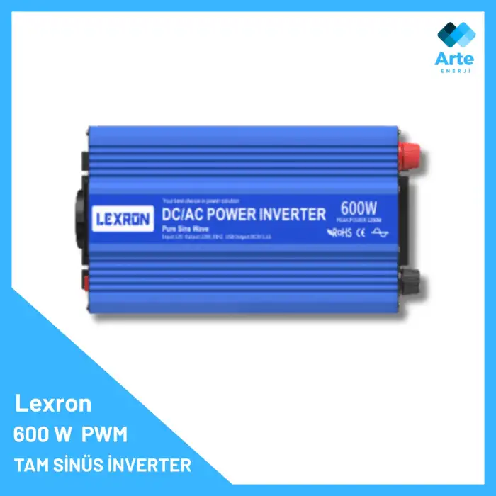 Lexron 600W Tam Sinüs İnverter