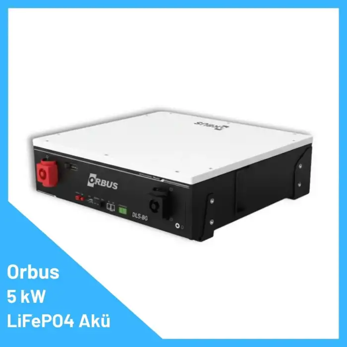ORBUS LİTYUM AKÜ 51.2V100AH-5.2KWH 5.0C