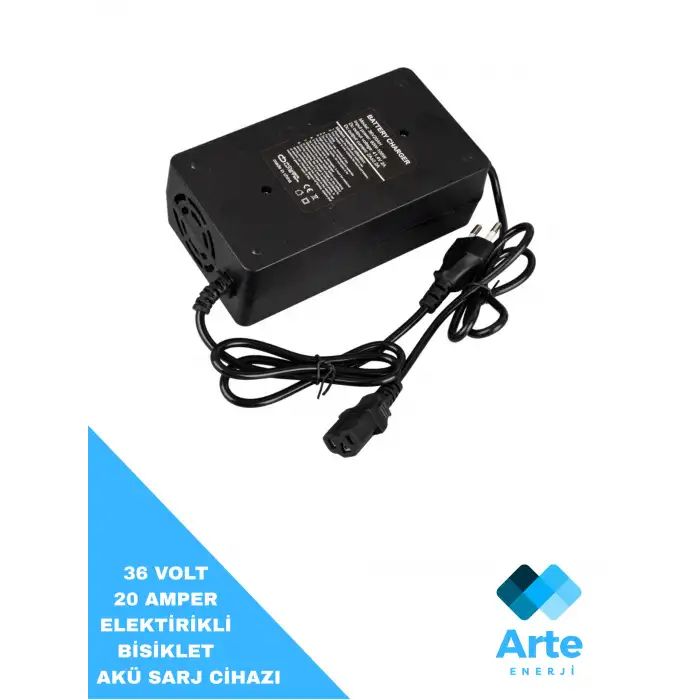 Powermaster PM-31122 36 Volt 20 Amper Elektrikli Bisiklet Şarj Cihazı Özellikleri