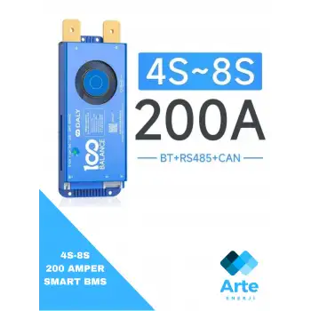 100 Balance Bms 4-8s 200a Smart Bluetooth