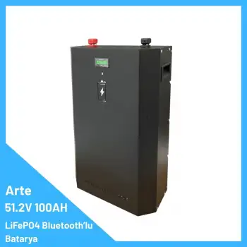 51.2V 100Ah LiFePO4 Batarya –Uzun Ömürlü ve Güvenli Lityum Enerji