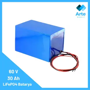 60V 30Ah LiFePO4 Batarya – Yüksek Kapasiteli, Güvenli ve Uzun Ömürlü Lityum Enerji
