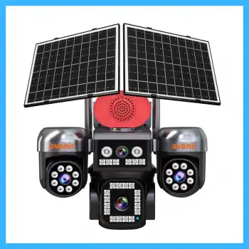 AVENIR AV-S446 12 MP 4 KAMERALI 3 PTZ 4G SOLAR KAMERA