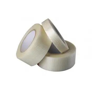 Enine Boyuna Lifli Bant 50mm x 50mt – Yüksek Isı Dayanımlı, Cam Elyaf Takviyeli Teknik Bant