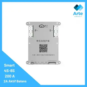 Jikong 4S-8S 200A Deşarj 1A Aktif Balans Bluetoothlu Smart BMS