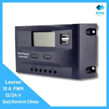 Lexron 10 A PWM Şarj Kontrol Cihazı
