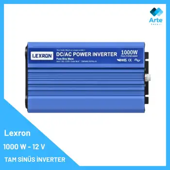 Lexron 1000W-12 V Tam Sinüs İnverter