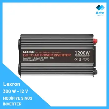 Lexron 1200W-12 V Modifiye Sinüs İnverter