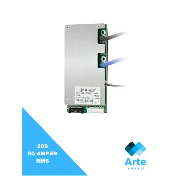 Setapower 20S 50A LiFePo4 BMS Balanslı - Ortak Port