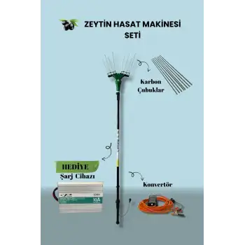 Zeytin Hasat Makinesi - Hediye Şarj Cihazı