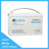 Arte 12.8V 100Ah Smart LiFePO4 Batarya – Bluetooth’lu, Akıllı BMS’li