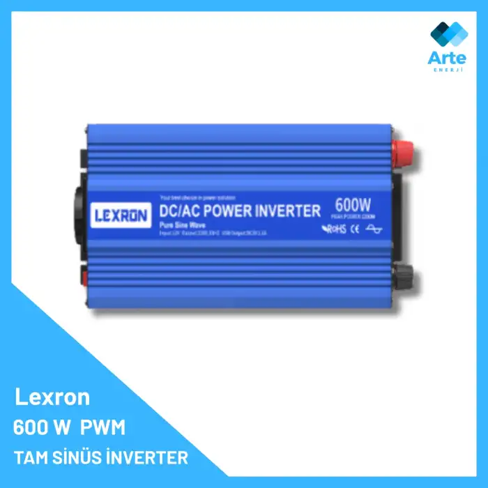 Lexron 600W Tam Sinüs İnverter