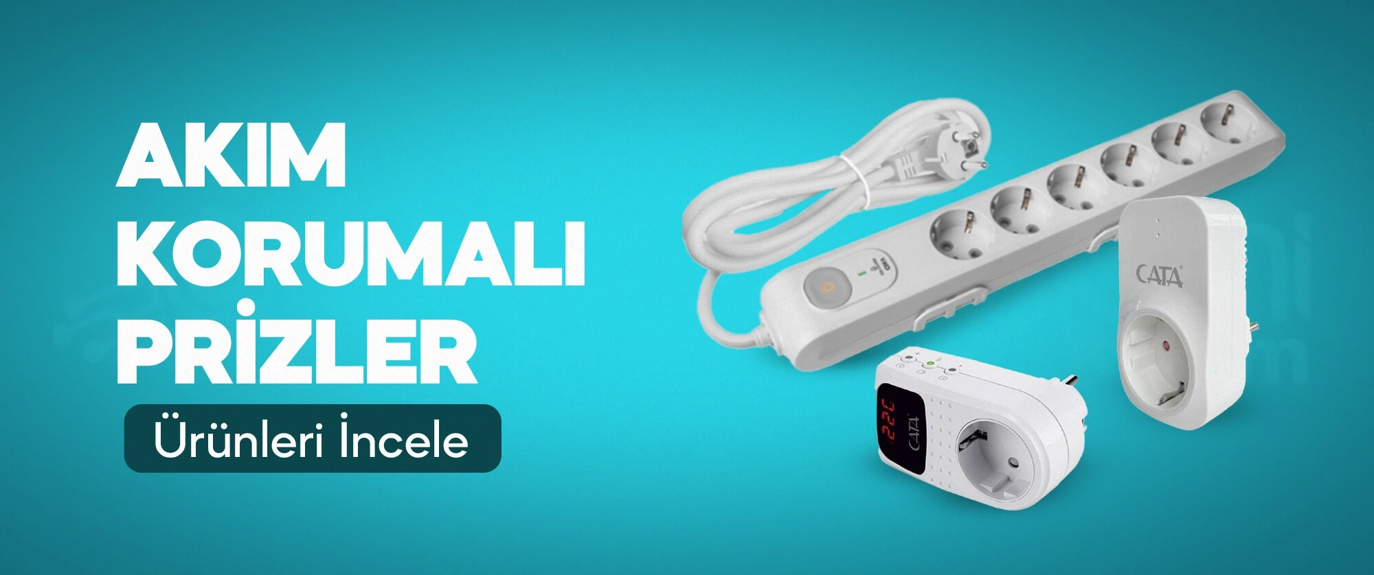 Akım Korumalı Prizler