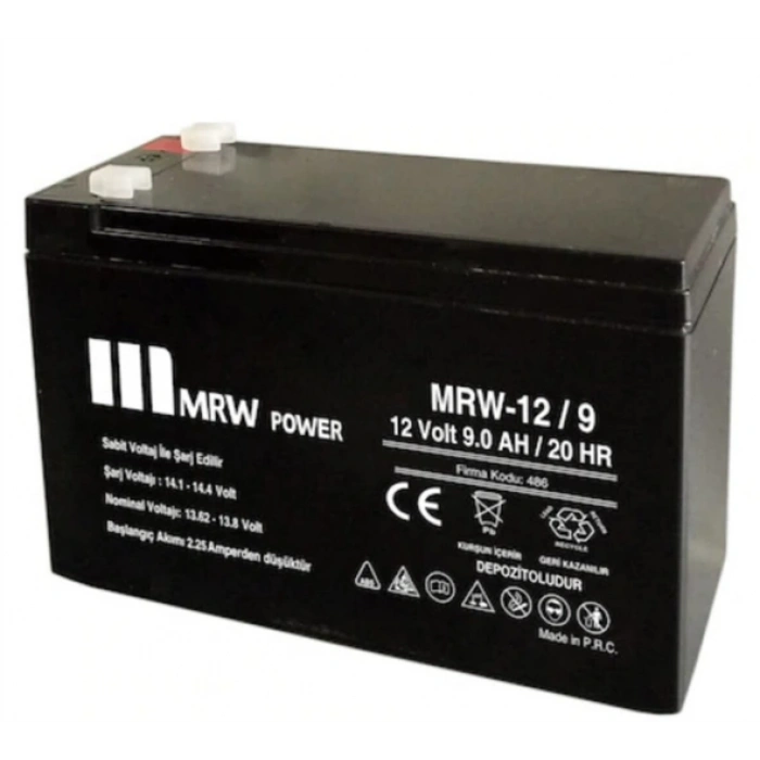 12v 9A Kuru Bakımsız Akü UPS Güç Kaynağı Akülü Sırt Motoru Aküsü Vs.