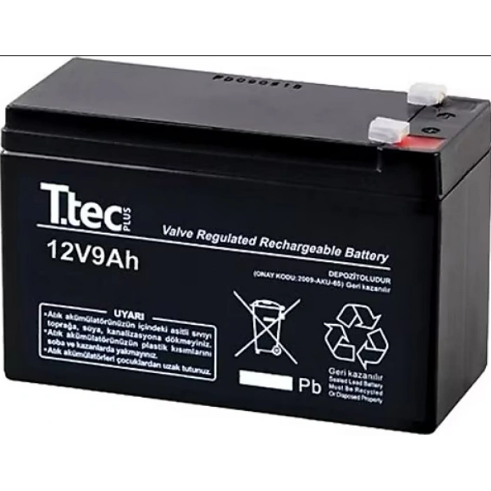 12v 9A Kuru Bakımsız Akü UPS Güç Kaynağı Akülü Sırt Motoru Aküsü Vs.