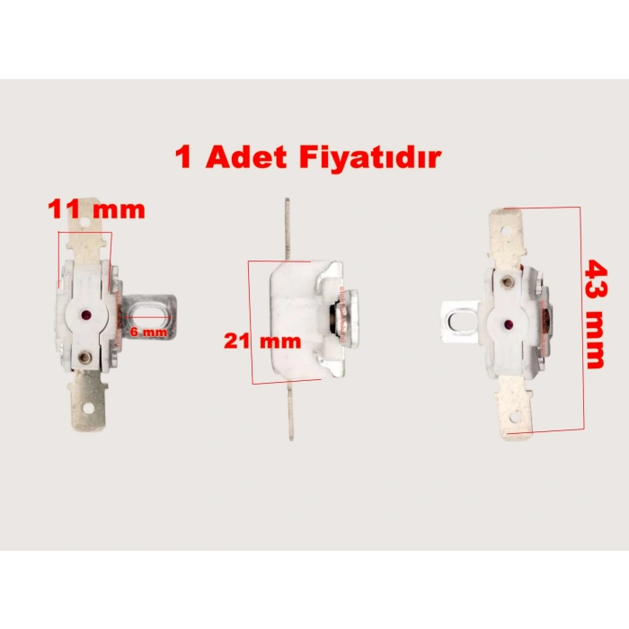200? Derece Limit Termostad Çay Kahve Makinesi Sabit Termostatı