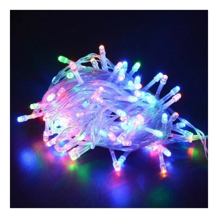 220v Süsleme Ledi KARIŞIK Renkli Boncuk 5Mt Animasyonlu Eklenebilir